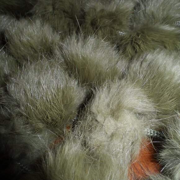 J. Crew Factory Green Pom-Pom Scarf - Picture 5 of 10